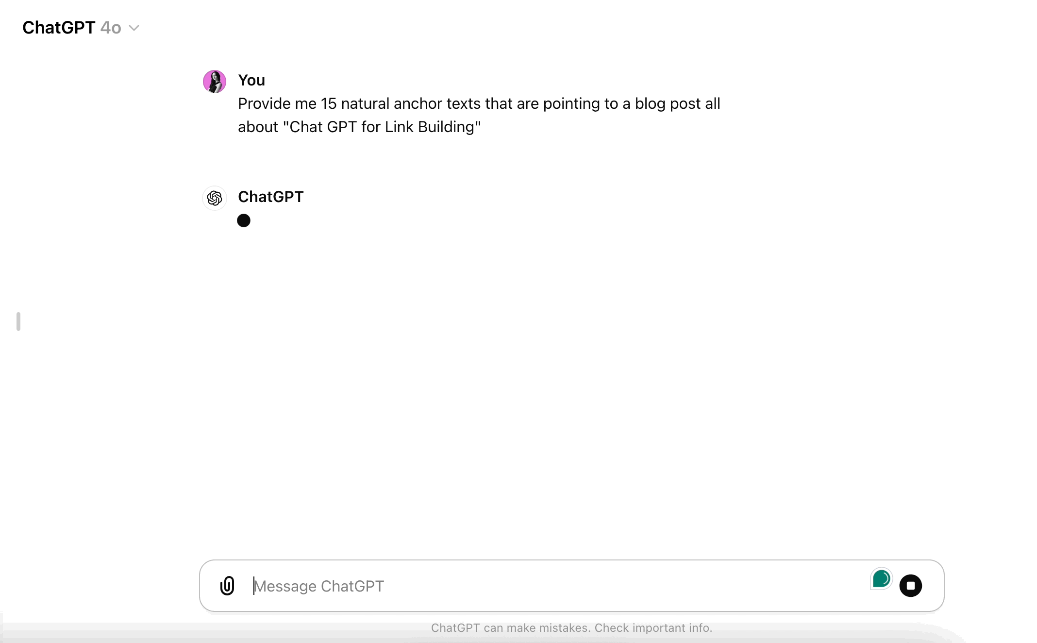 How to optimize anchor texts with ChatGPT